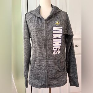 G-Ill 4Her by Carl Banks Vikings Athletic Jacket Top
